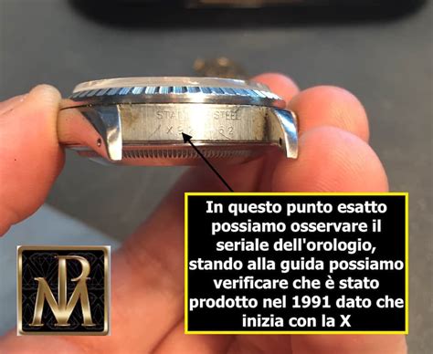 codice seriale rolex|Rolex serial number decoder.